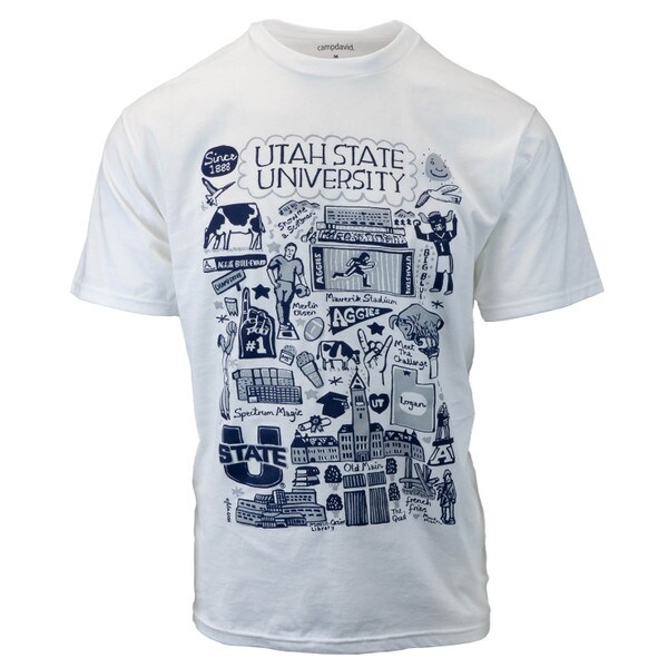 Utah State Julia Gash Unisex T-shirt